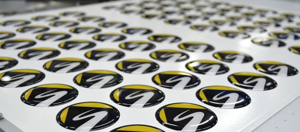 Domed Stickers